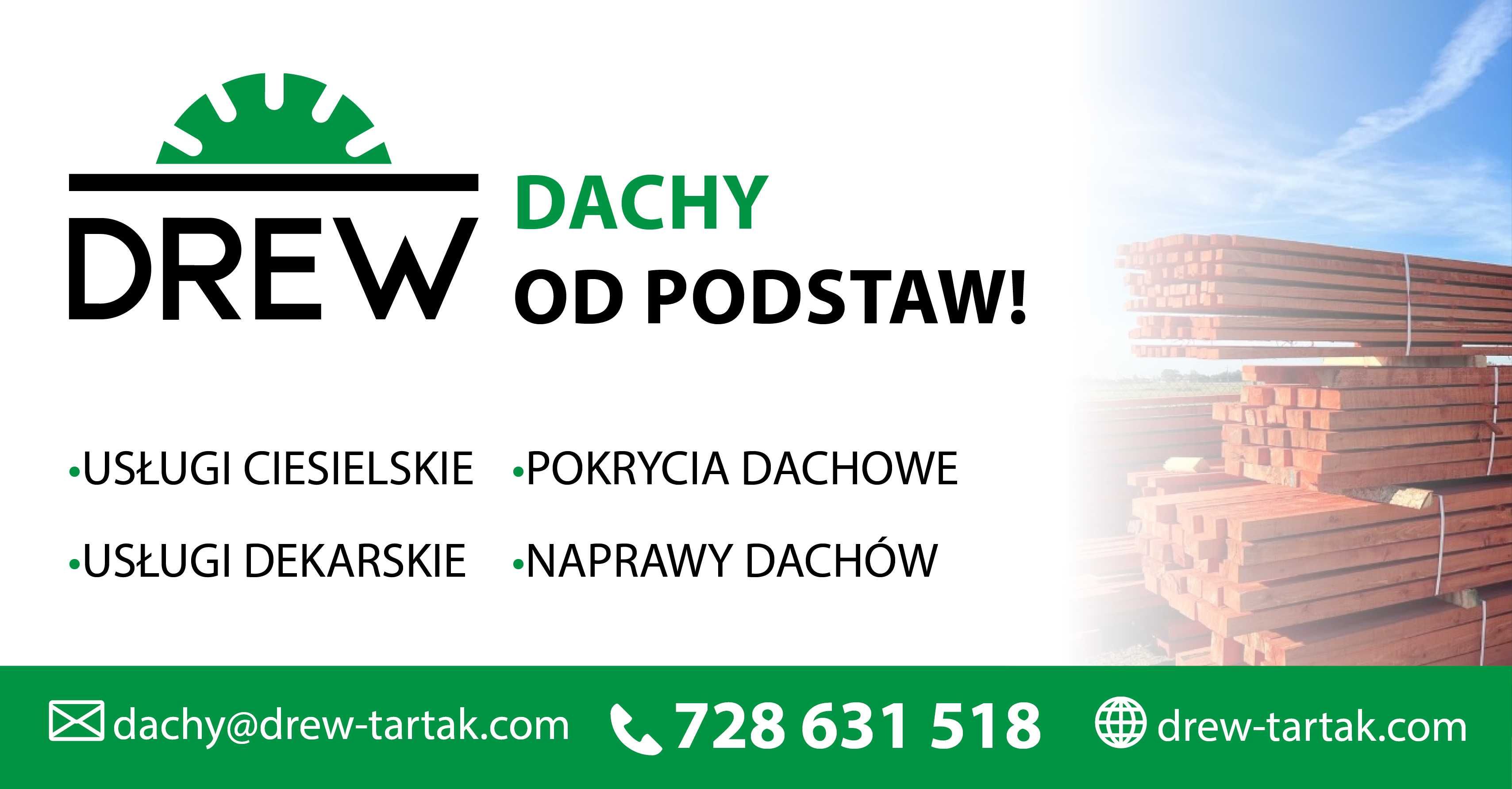 Usługi Dekarsko - Ciesielskie, Dachy, Więźba, Blacha