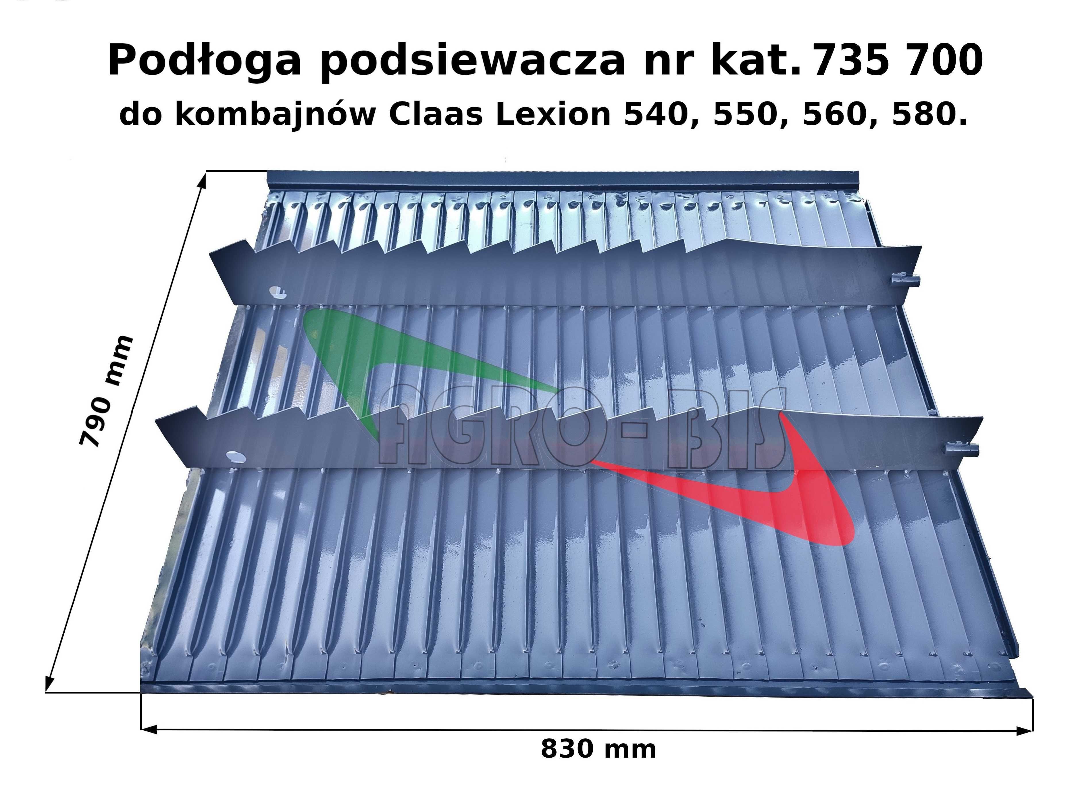 Podłoga podsiewacza 735 700 Claas Lexion