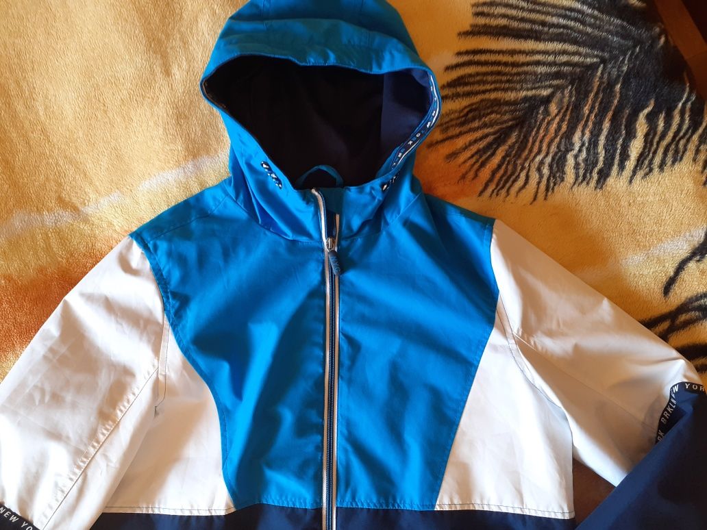 Весняна спортивна куртка, вітровка, кофта, зіп C&A NYC, New York, 164