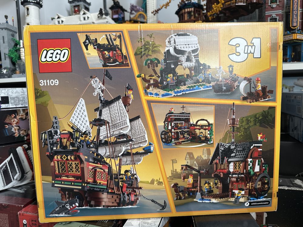 LEGO Creator 3w1 31109 statek piratów