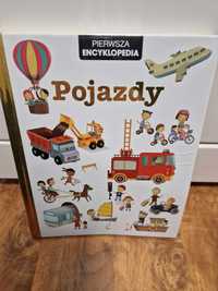 Książka "Pojazdy" Pierwsza encyklopedia