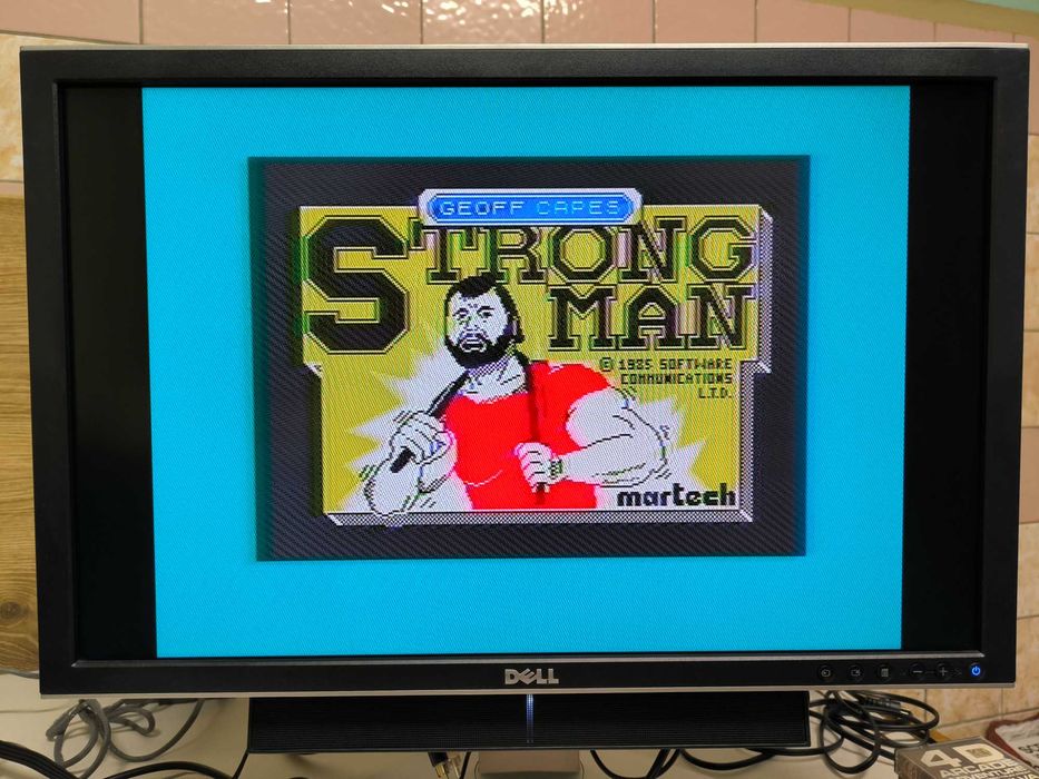Gra Strongman dla ZX Spectrum Sinclair BOX