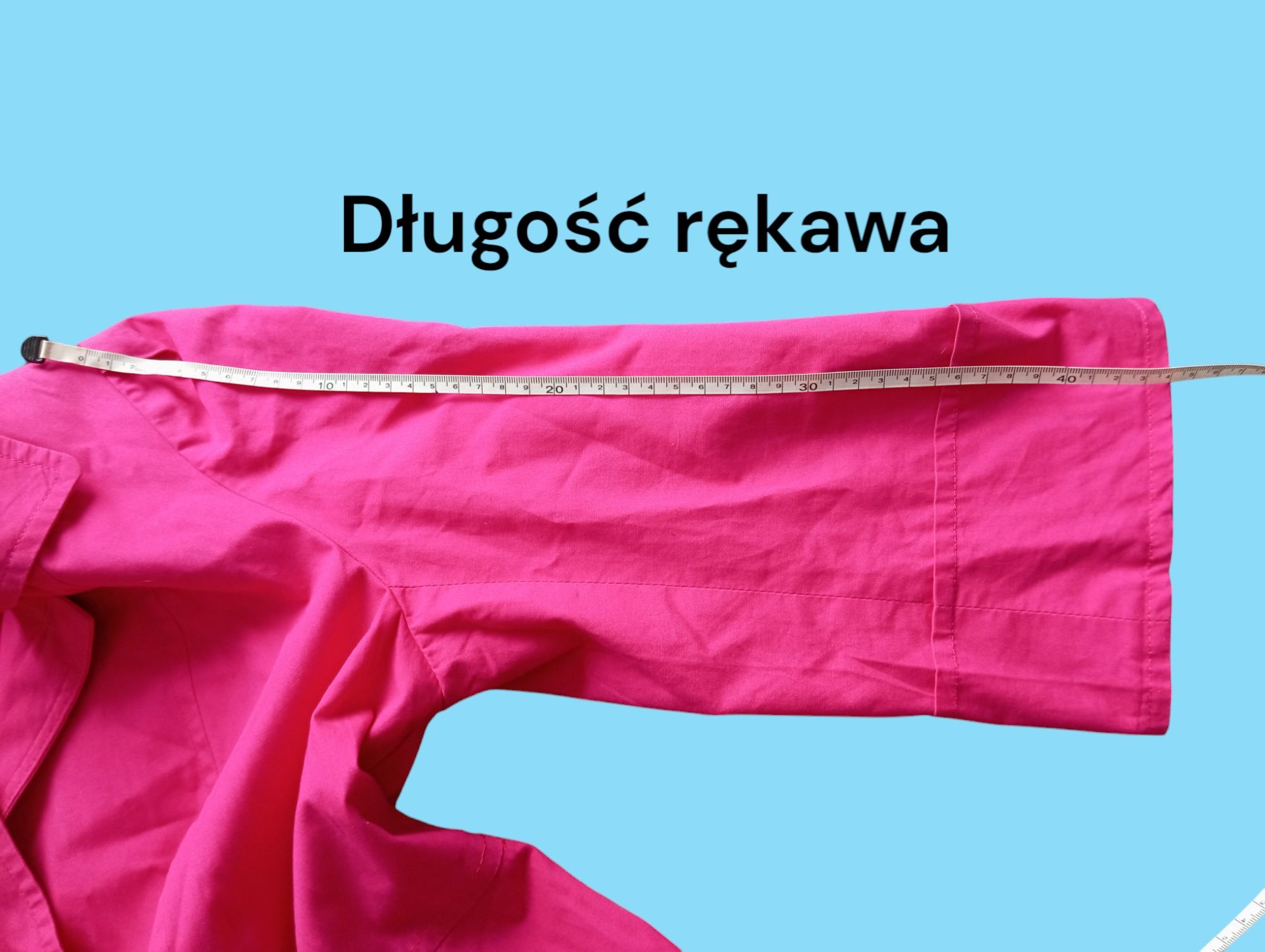 Płaszcz wiosenny krótki różowy