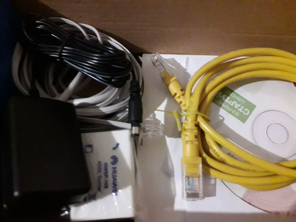 Продам ADSL -підключення до інтернет модем Huawei HG 530
