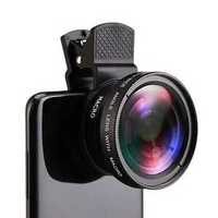 Макролинза на телефон 2в1 (Macro Lens 0.45X и Super wide angle 37mm)