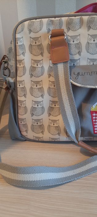 Pink Lining torba dla mamy Yummy Mummy Wise Owl sowy