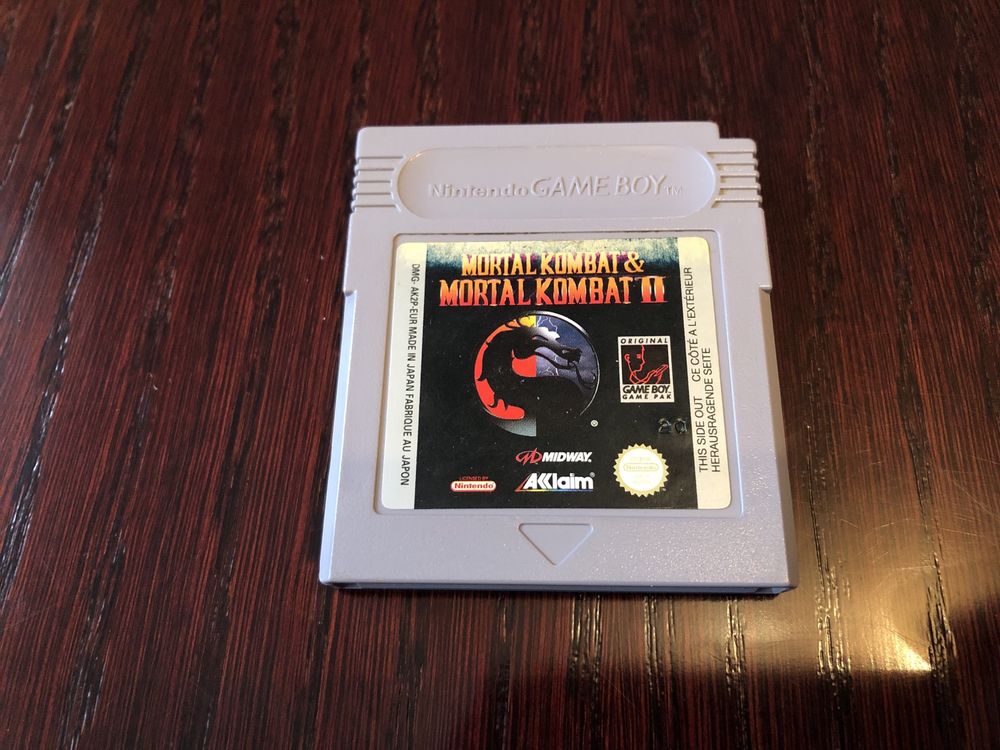 Mortal Kombat & Mortal Kombat II Nintendo Game Boy Classic