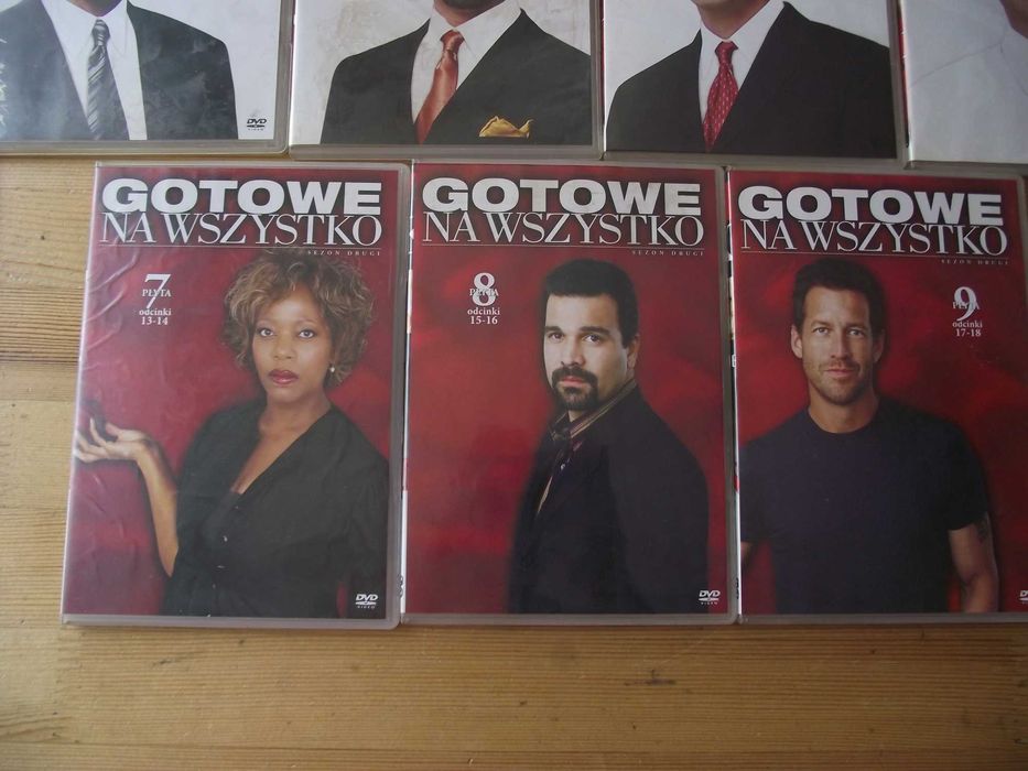 Gotowe na wszystko sezon 1 i 2 dvd, film, serial, kino