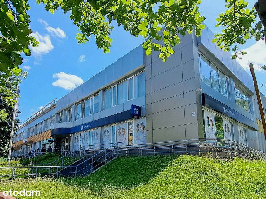 1100M2 Wyposażony Lokal Biurowy Grodzisk Centrum Witryna Parter Okazja