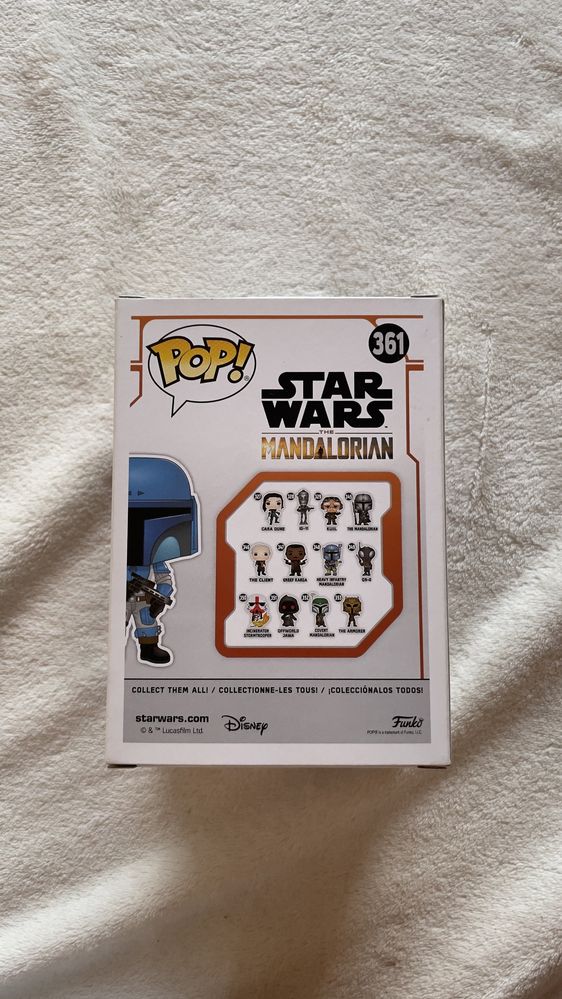 Pop figure death watch mandalorian (no stripes) SPECIAL EDITION