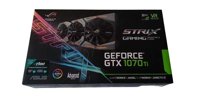 Karta Graficzna ASUS GTX 1070TI 8GB ADVANCED GDDR5