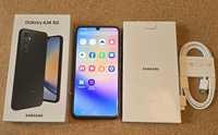 Samsung Galaxy A34 5G SM-A346 B/DSN 6GB RAM/128GB Black Nowy Folie Fab