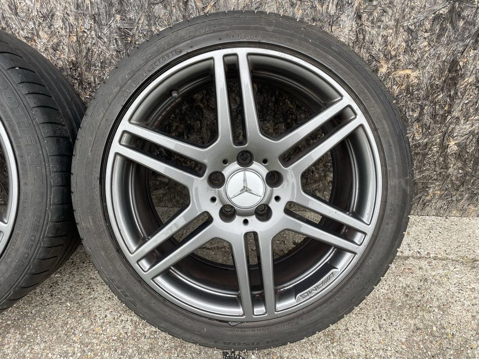 Felgi z oponami koła Mercedes AMG oryginalne 18”