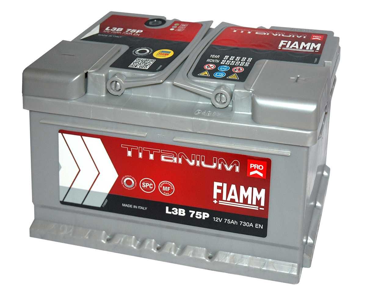 Akumulator FIAMM 75 Ah TITANIUM PRO 730 A ( EN )