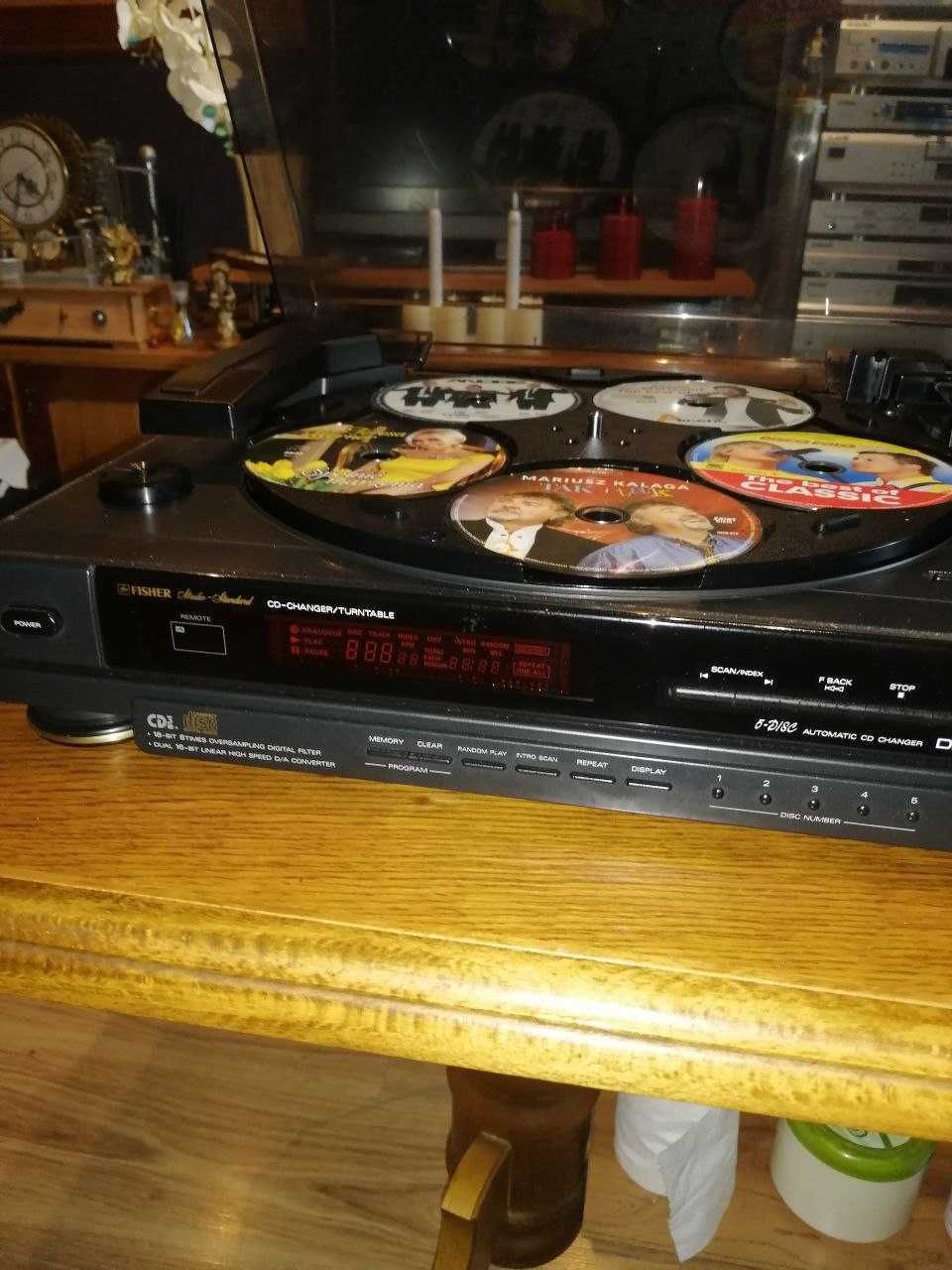 Gramofon i zmieniarka cd .Fischer