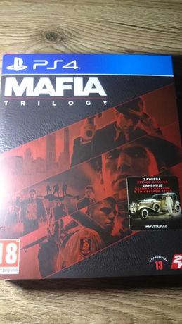 Mafia Trylogy Trylogia Trzy części PS4 Playstation 4 IDEAŁ polska wers