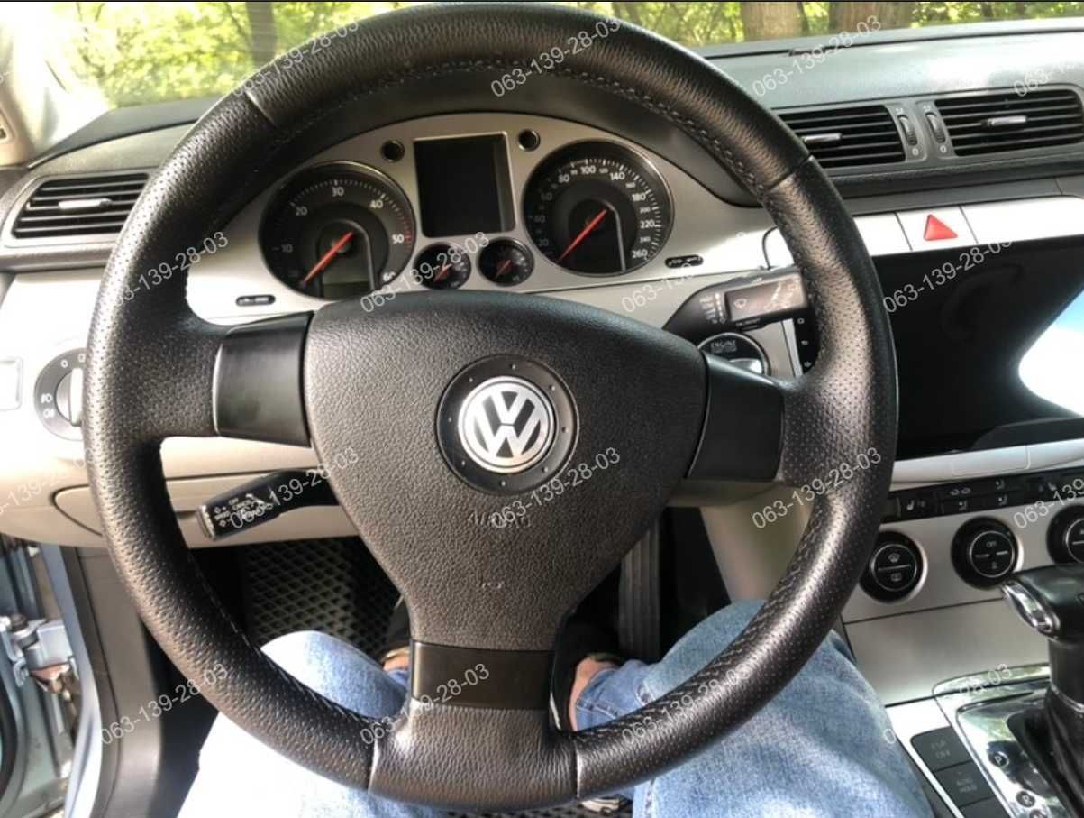 VW Golf 5 Passat B6 Jetta Tiguan Caddy Оплетка чехол на руль Б6 Пассат