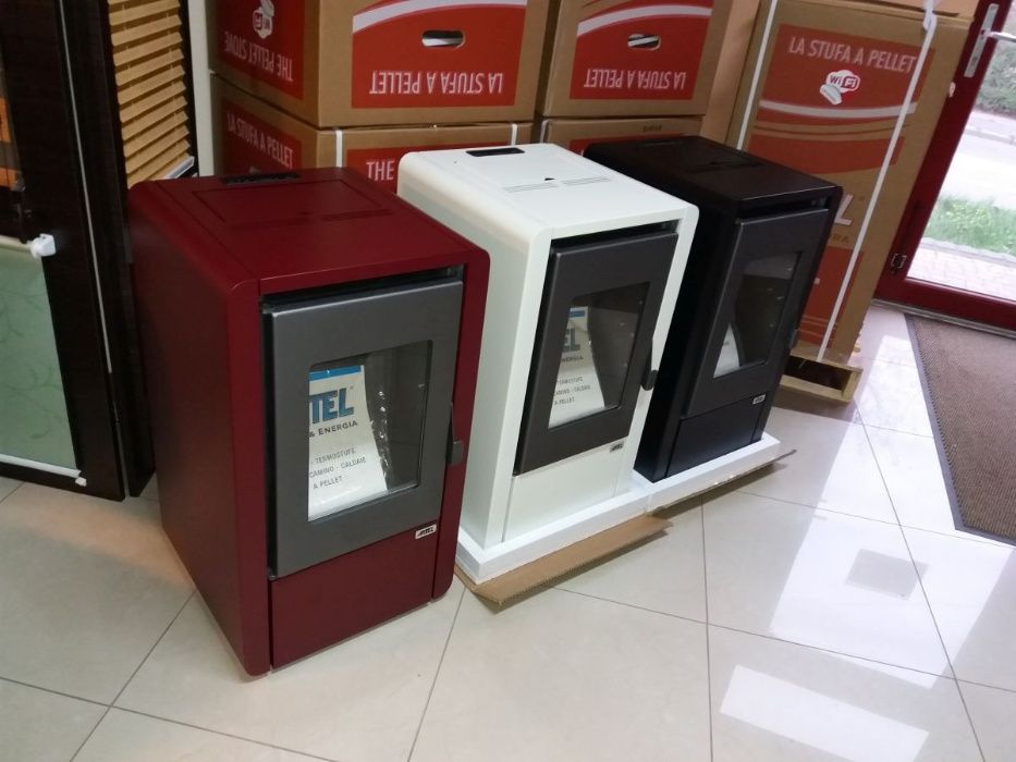 Piecyk piec kominek na pellet AUTOMATYCZNY Artel Nina- 7,1 kW