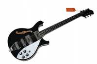 Harley Benton RB-600 BK RICKENBACKER nowa gitara - ustawiona!