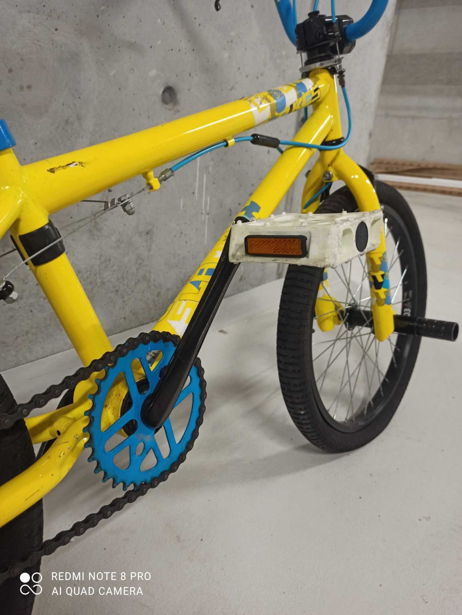 Sprzedam Rower BMX żółty