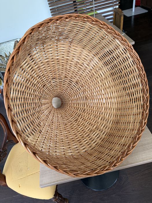 Abajur candeeiro teto palha grandes