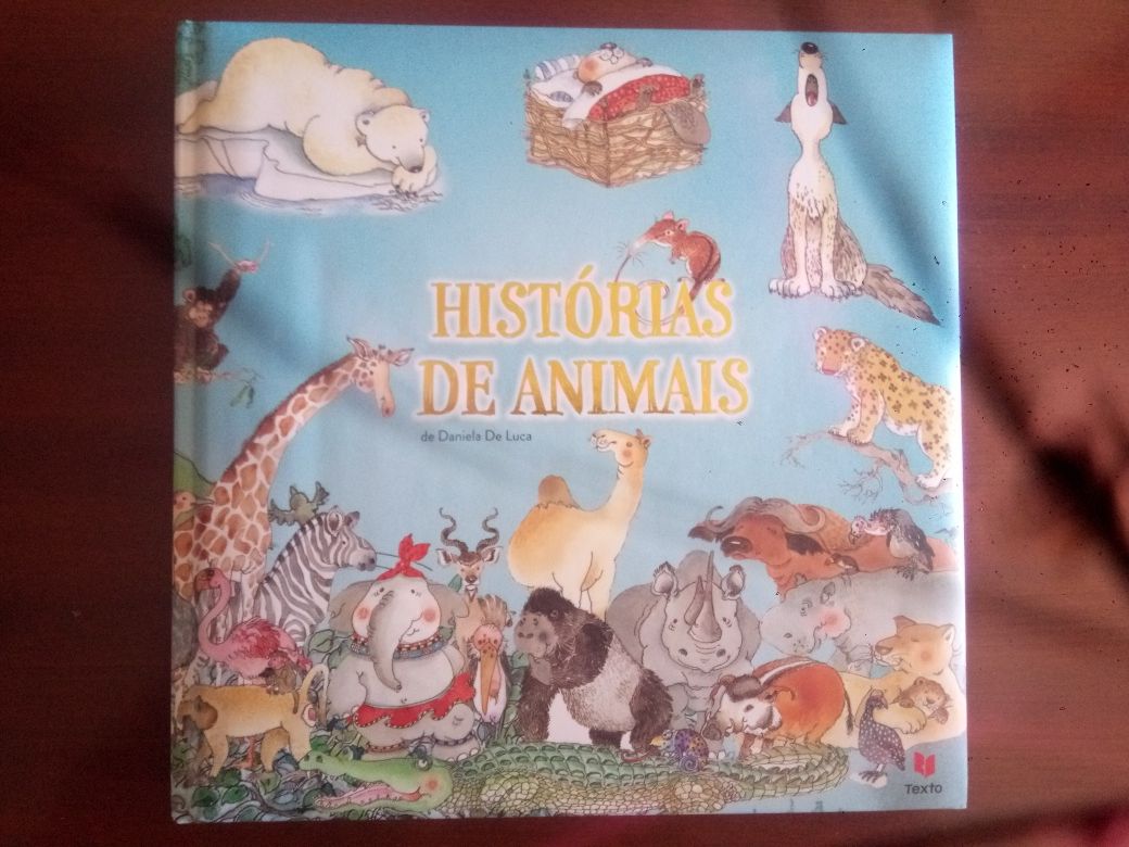 Livro Histórias de Animais