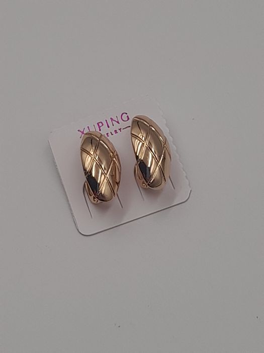 Kolczyki pozłacane Xuping