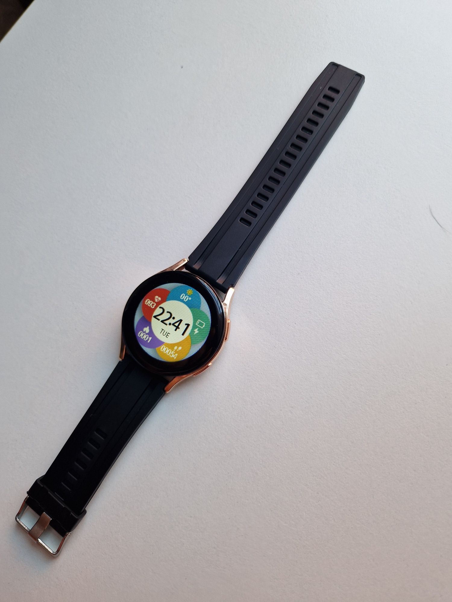 Smartwatch komplet, nowy czarny
