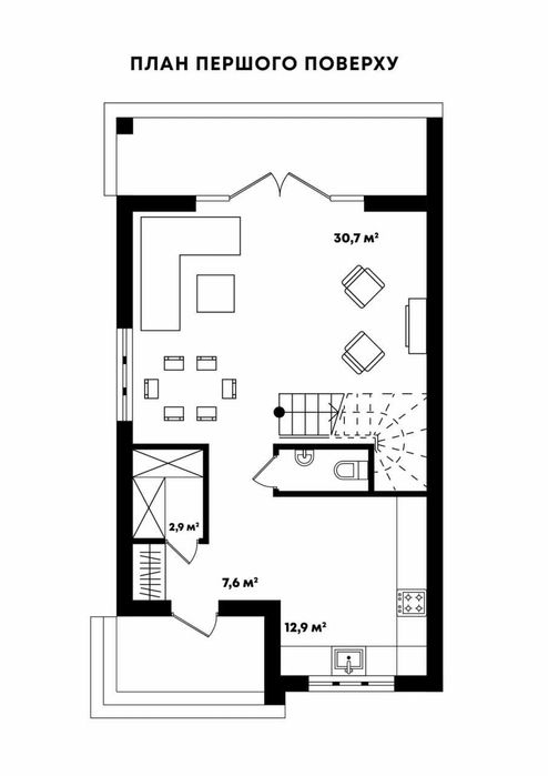 Продаж сучасного котеджу у с. Раковець (Новосілка) Duplex house