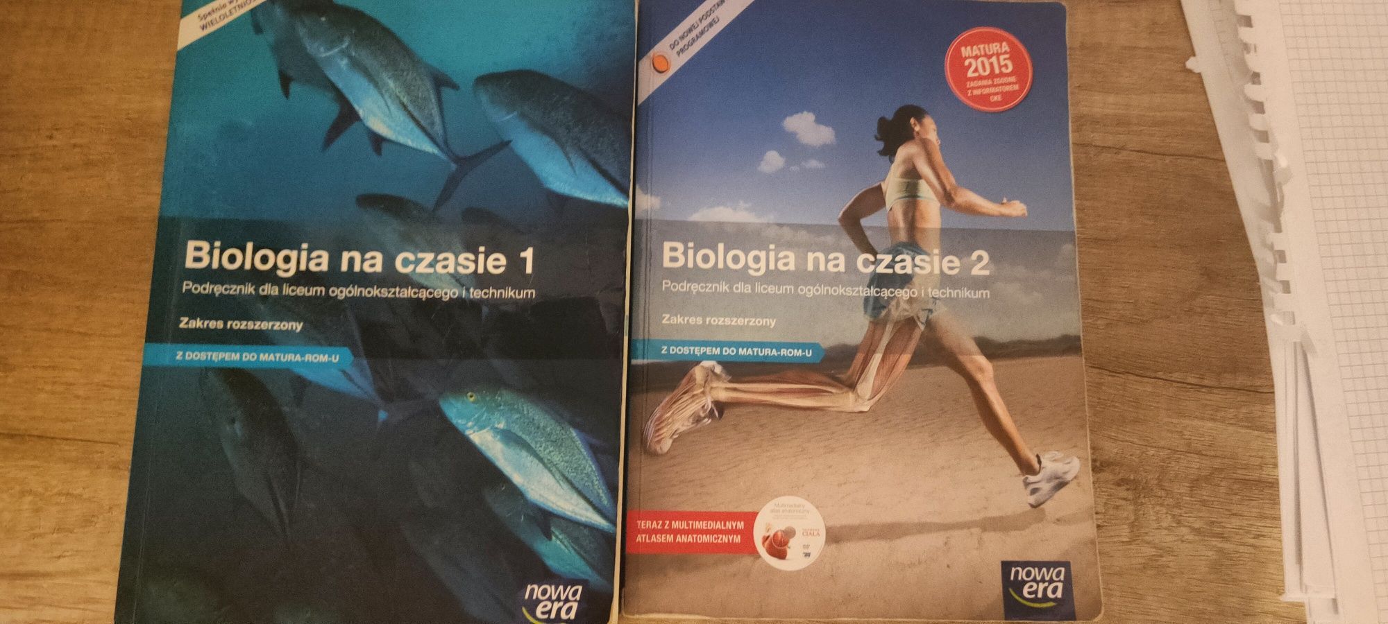 Podręczniki Biologia na czasie 1 i 2 rozszerzony matura