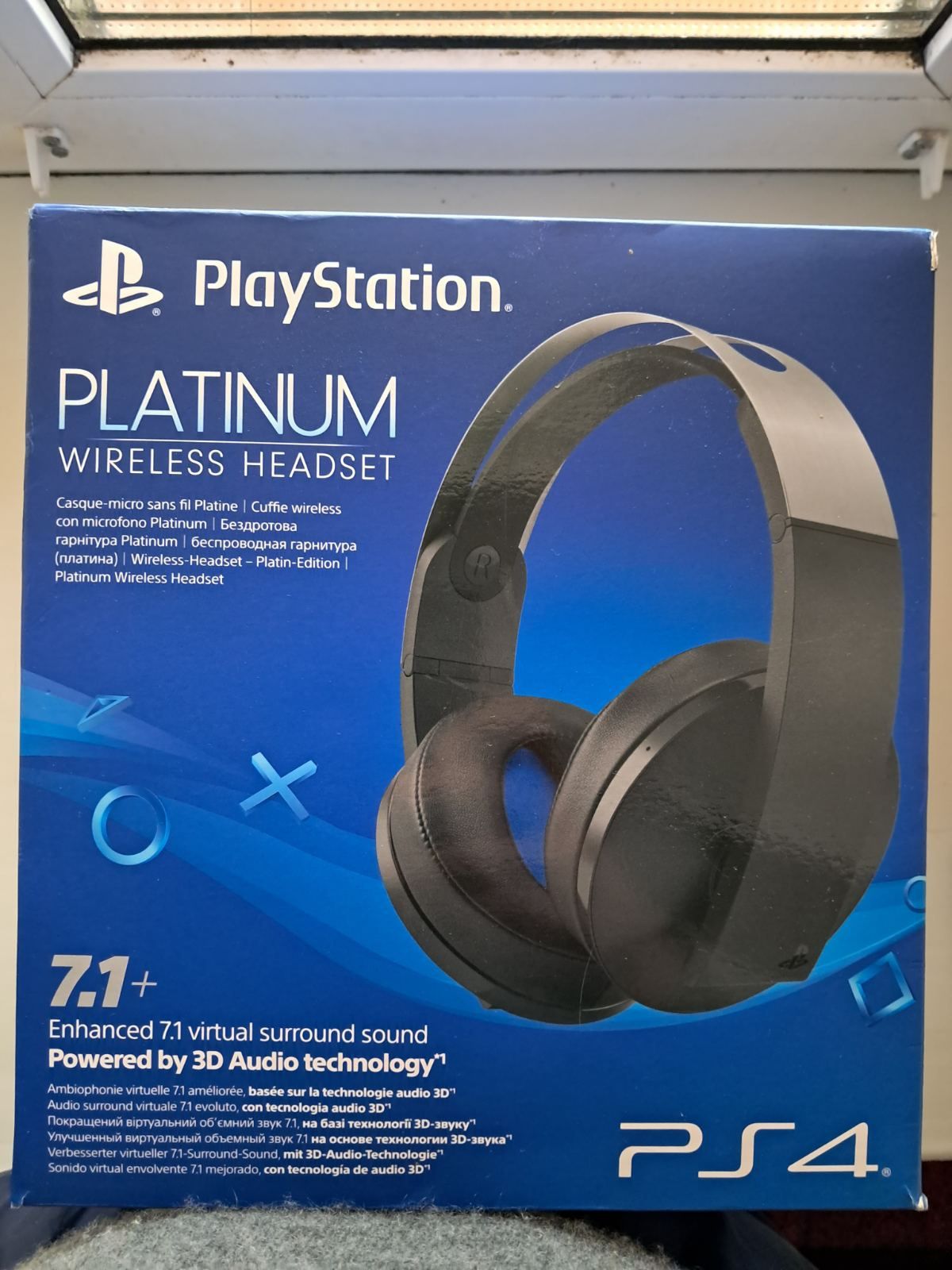 Навушники platinum wireless headset
Sony PlayStation Sony PlayStatio