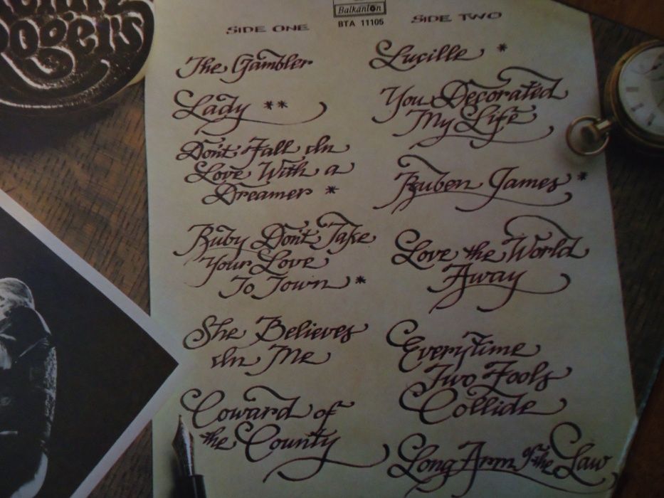 Płyta winylowa Kenny Rogers Greatest Hits - stan idealny