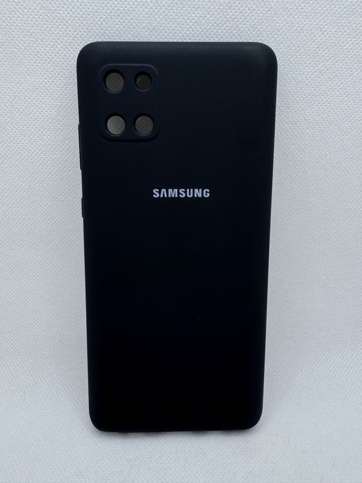 Силиконовый чехол A81 для Samsung Note 10 lite  микрофибра нот 10 лайт