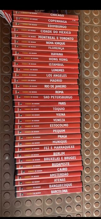 DVD’s Cidades do Mundo Planeta de Agostini