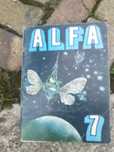 Książka komiks Alfa prl