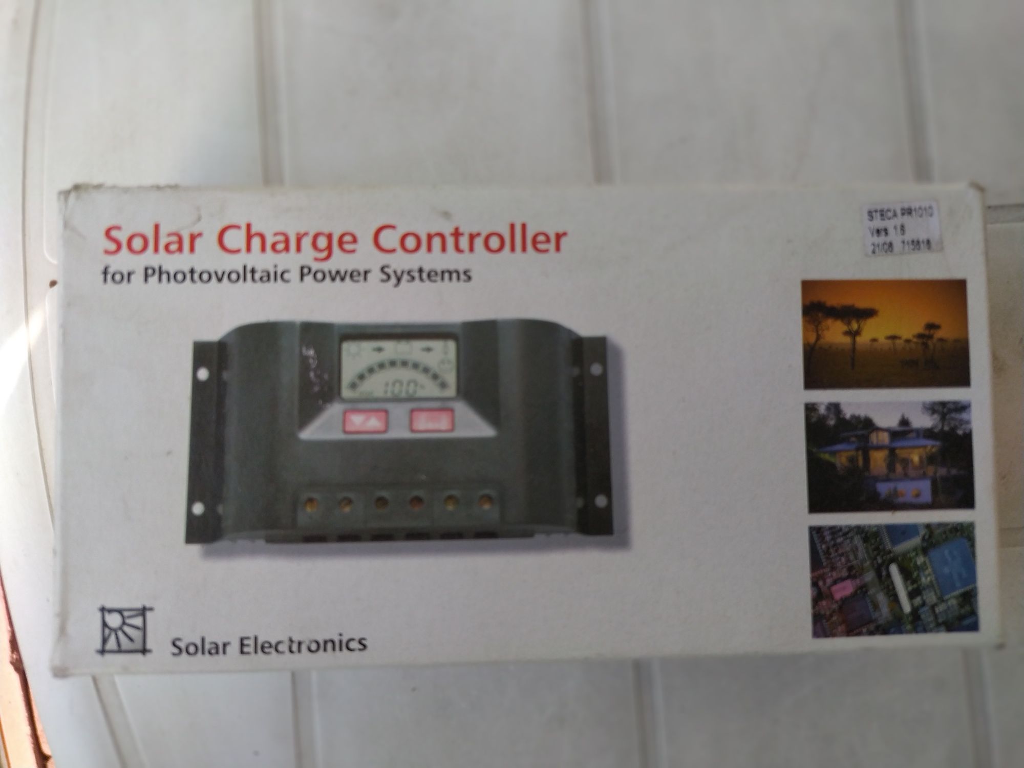 Контроллер заряда Steca PR 1010 10А/12В/24В для солнечных станций