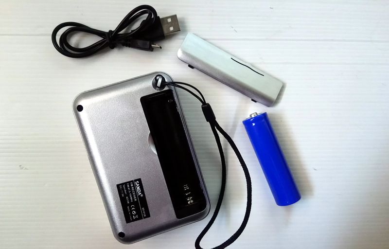 Mini rádio FM coluna portátil Mp3, usb, MicroSd