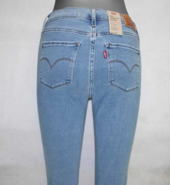Damskie jeansy Levi's 720 High Rise Super Skinny nowe Levisy - W28/L32