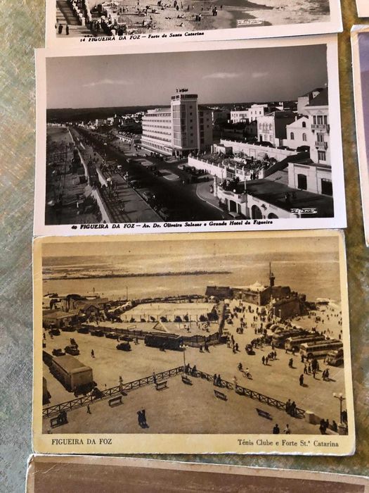 Postais antigos da Figueira da foz, preço por postal, 4 euros