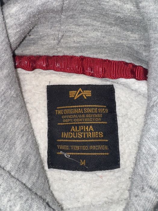 кофта alpha industries худи