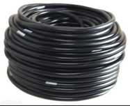 5 Metros Tubo Vácuo 4mm Silicone - Preto
