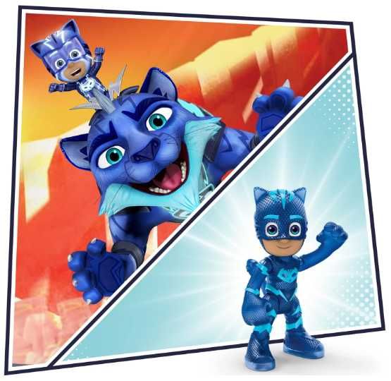 Pidżamersi: Ryczący Atakujący Kot i Kotboy - PJ Masks - 30 cm Hasbro