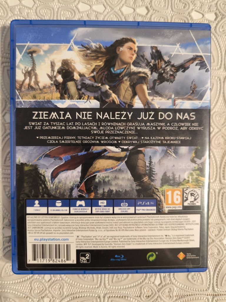 Ps4 Horizon zero dawn pl możliwa zamiana