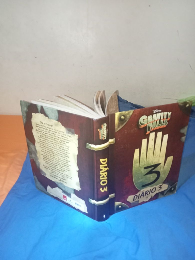 Diário 3 Gravity Falls, Ótimo Estado.
