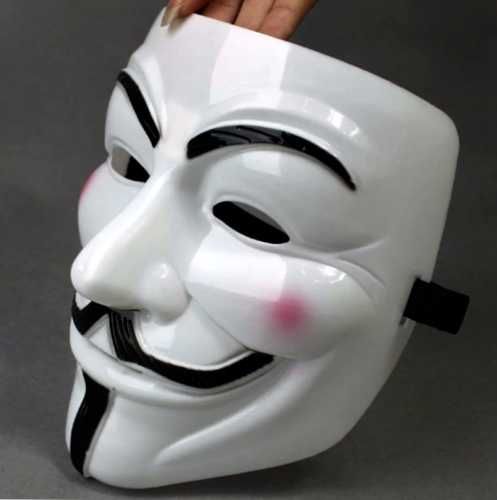 Máscara Anonymous / Vendetta NOVA