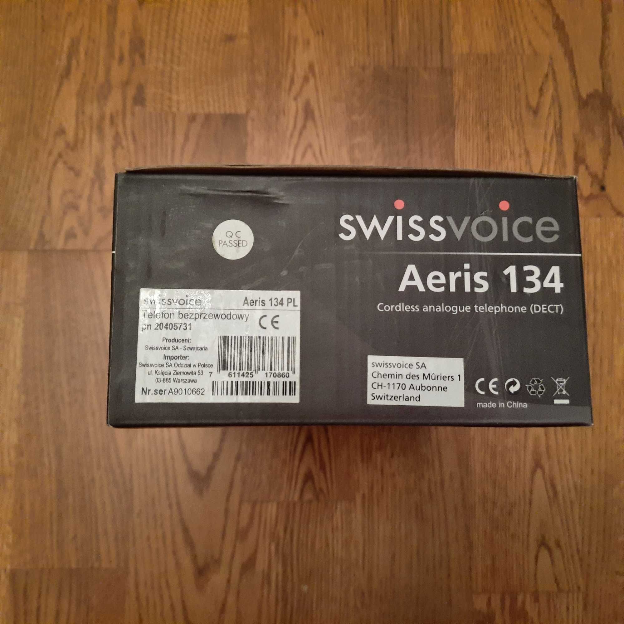 Nowy Telefon bezprzewodowy SWISSVOICE AERIS 134