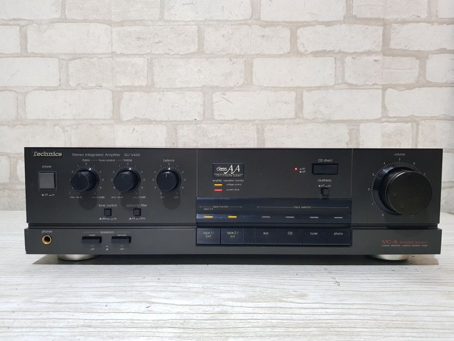 Стерео підсилювач/усилитель Technics SU-V450 2x90Вт б/у з Німеччини