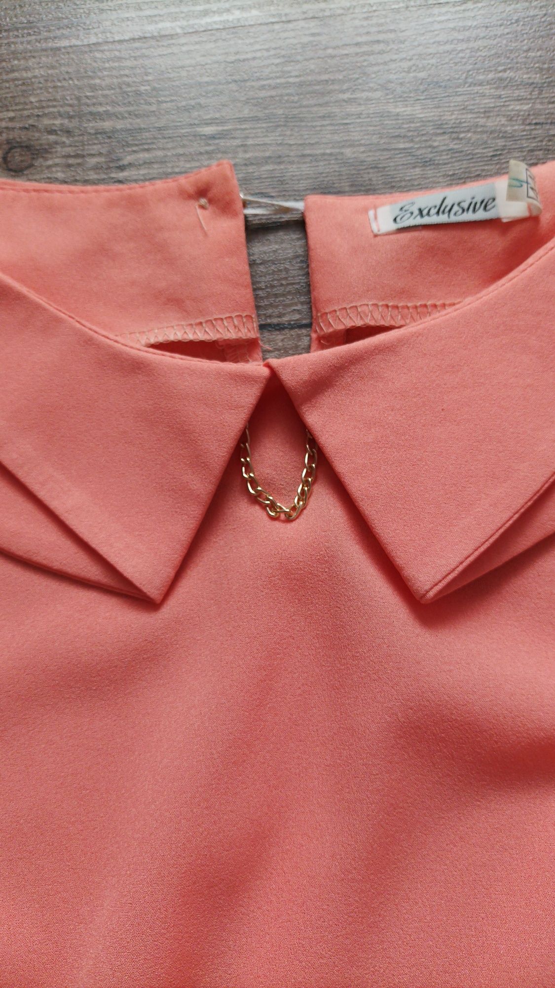 Блуза персикового кольору, 44 розмір