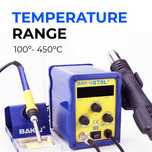 Estação De Solda De Ar Quente Professional 700W BAKU-878L2