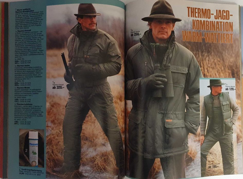 Catálogo Frankonia Jagd 1988/1989 - Caça, Armas, Vestuário, Facas